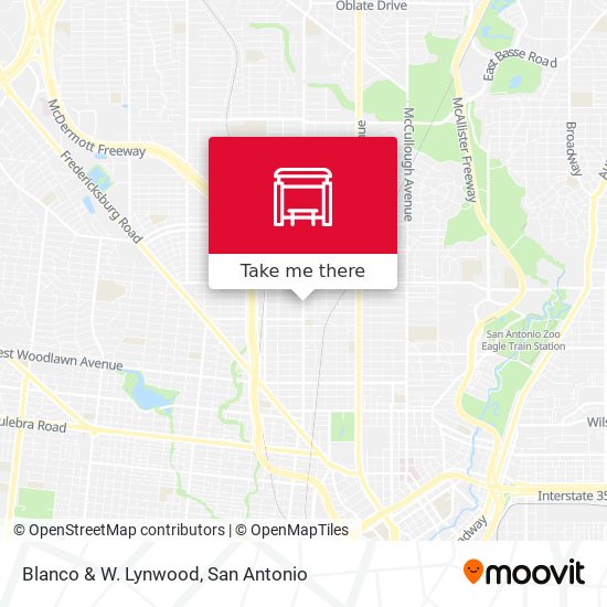 Mapa de Blanco & W. Lynwood