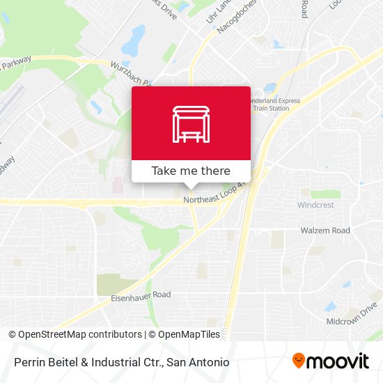 Mapa de Perrin Beitel & Industrial Ctr.