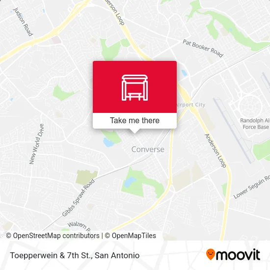 Mapa de Toepperwein & 7th St.