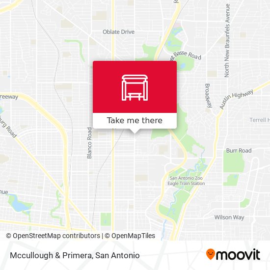 Mccullough & Primera map