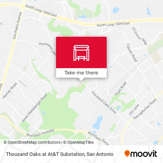 Mapa de Thousand Oaks at At&T Substation