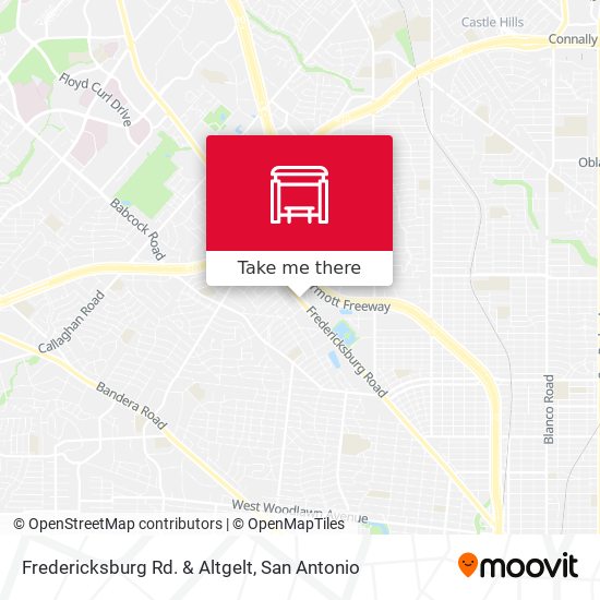 Mapa de Fredericksburg Rd. & Altgelt