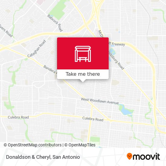 Donaldson & Cheryl map