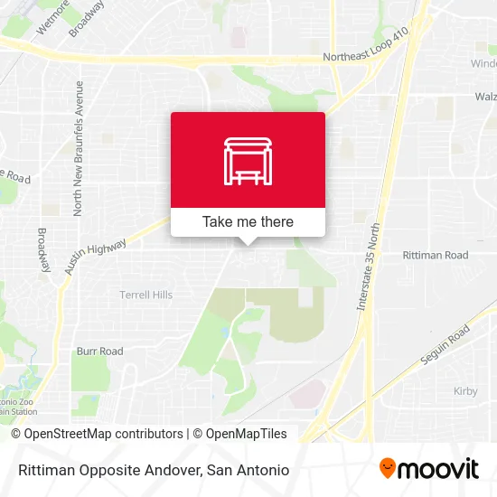 Rittiman Opposite Andover map