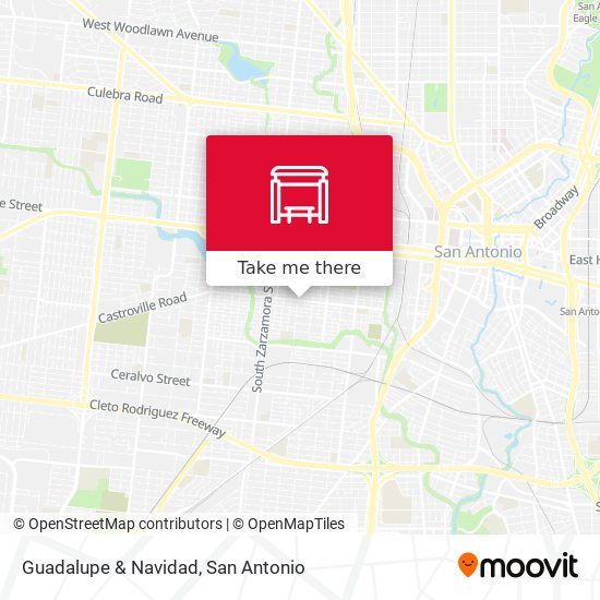 Guadalupe & Navidad map
