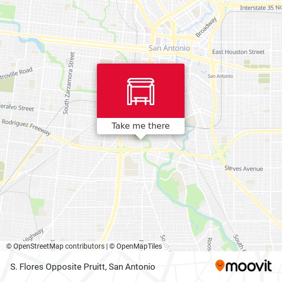 S. Flores Opposite Pruitt map