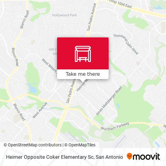Heimer Opposite Coker Elementary Sc map