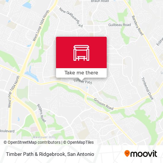 Timber Path & Ridgebrook map