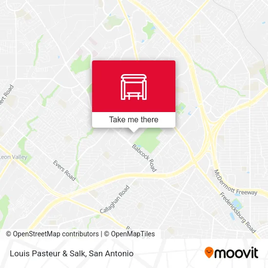 Mapa de Louis Pasteur & Salk