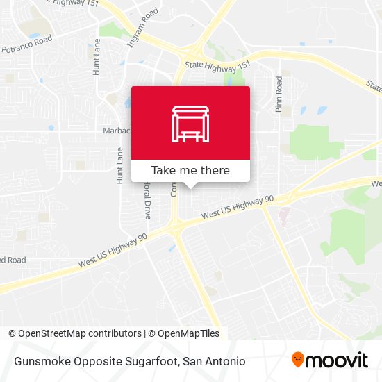 Mapa de Gunsmoke Opposite Sugarfoot