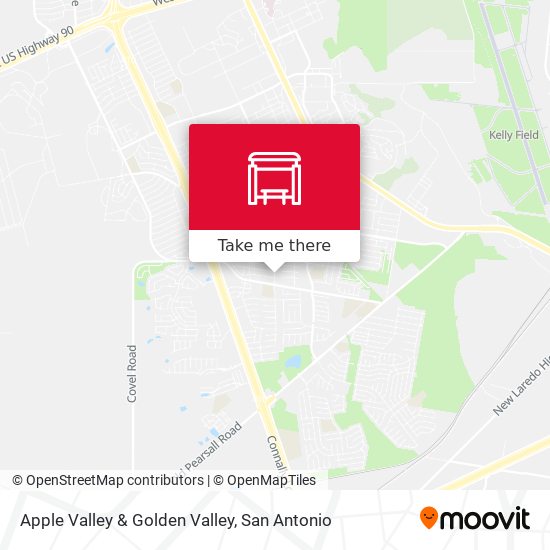 Mapa de Apple Valley & Golden Valley