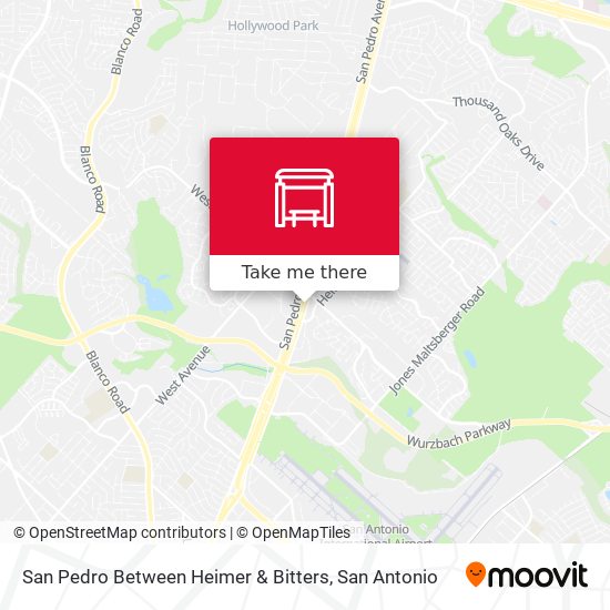 Mapa de San Pedro Between Heimer & Bitters