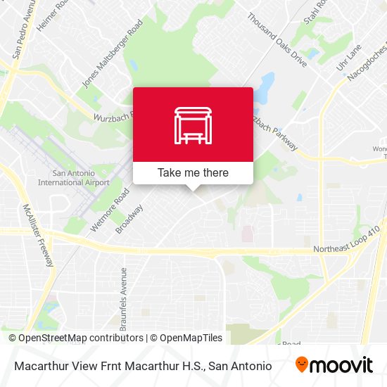 Mapa de Macarthur View Frnt Macarthur H.S.