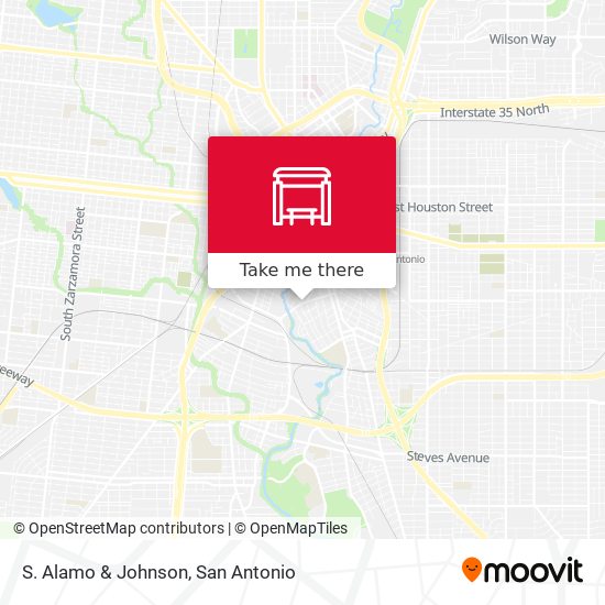 Mapa de S. Alamo & Johnson