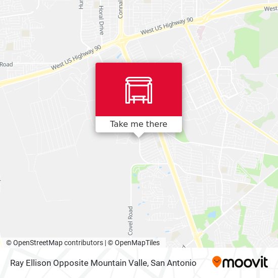 Ray Ellison Opposite Mountain Valle map