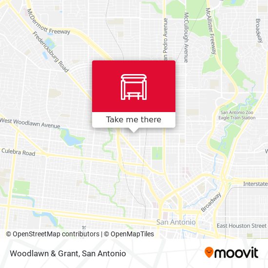 Mapa de Woodlawn & Grant