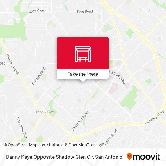 Danny Kaye Opposite Shadow Glen Cir map