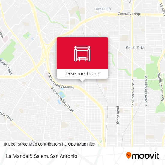 Mapa de La Manda & Salem