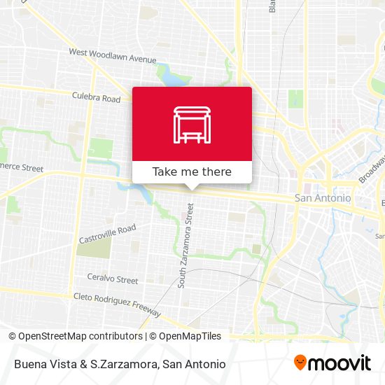 Buena Vista & S.Zarzamora map