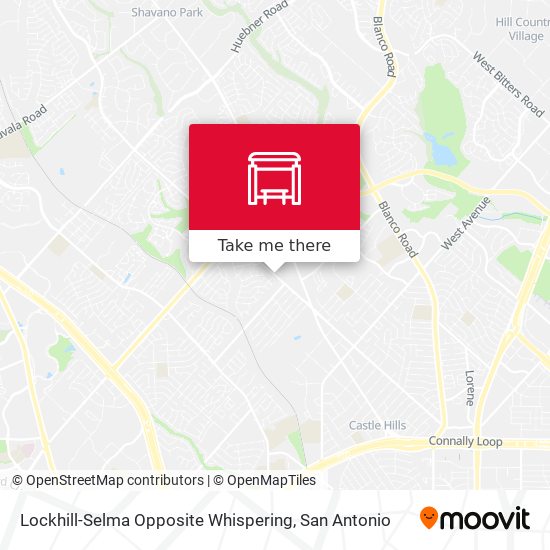 Lockhill-Selma Opposite Whispering map
