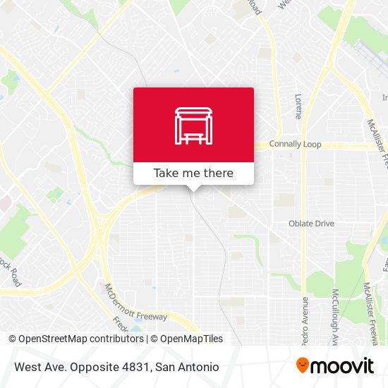 Mapa de West Ave. Opposite 4831