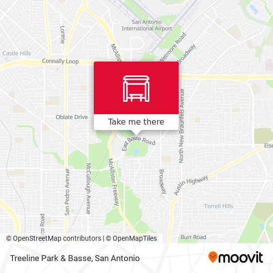 Treeline Park & Basse map