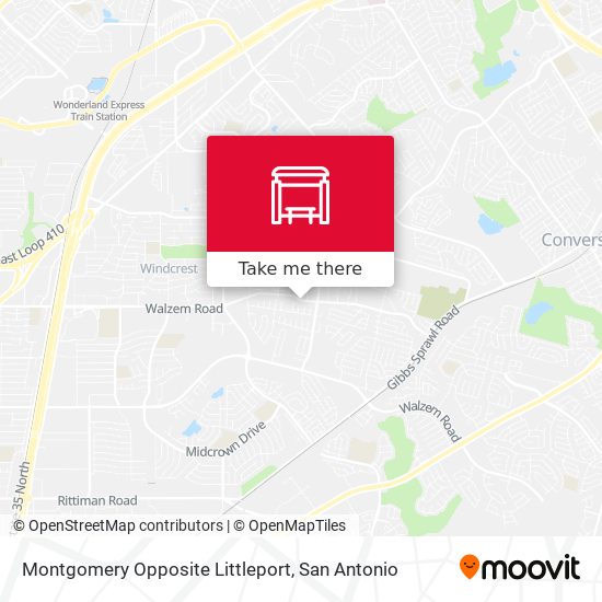 Mapa de Montgomery Opposite Littleport
