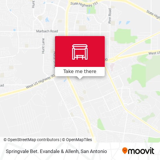 Mapa de Springvale Bet. Evandale & Allenh