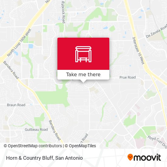 Mapa de Horn & Country Bluff