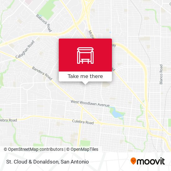 St. Cloud & Donaldson map