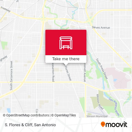 S. Flores & Cliff map