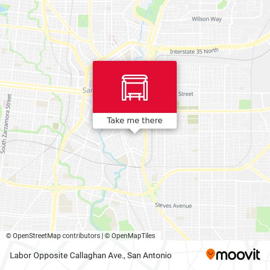 Labor Opposite Callaghan Ave. map
