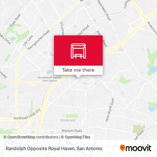 Randolph Opposite Royal Haven map