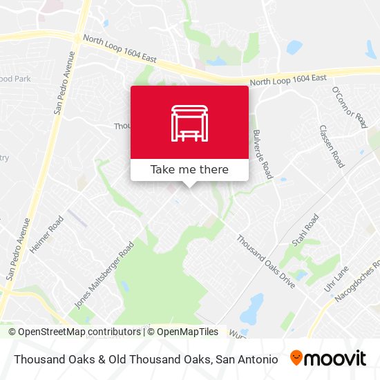 Mapa de Thousand Oaks & Old Thousand Oaks