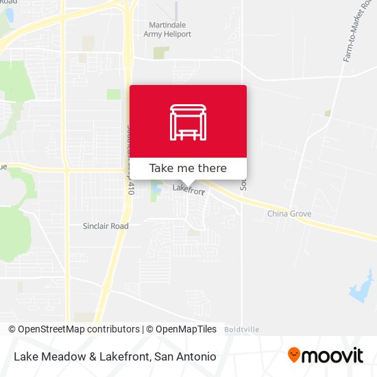 Mapa de Lake Meadow & Lakefront