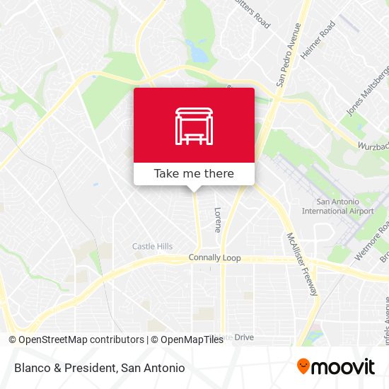 Blanco & President map