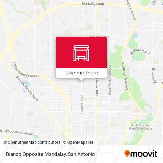 Blanco Opposite Mandalay map