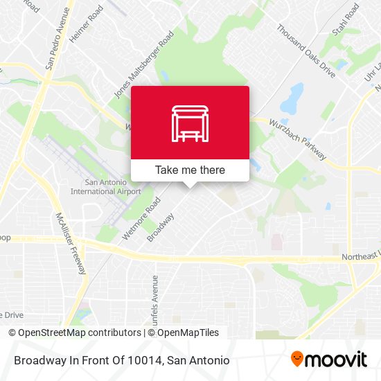 Broadway In Front Of 10014 map