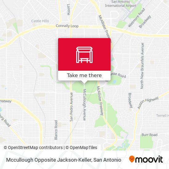 Mapa de Mccullough Opposite Jackson-Keller