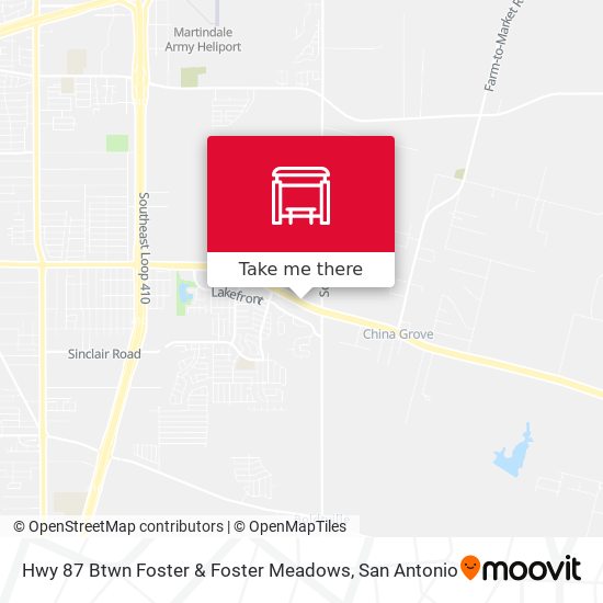 Hwy 87 Btwn Foster & Foster Meadows map