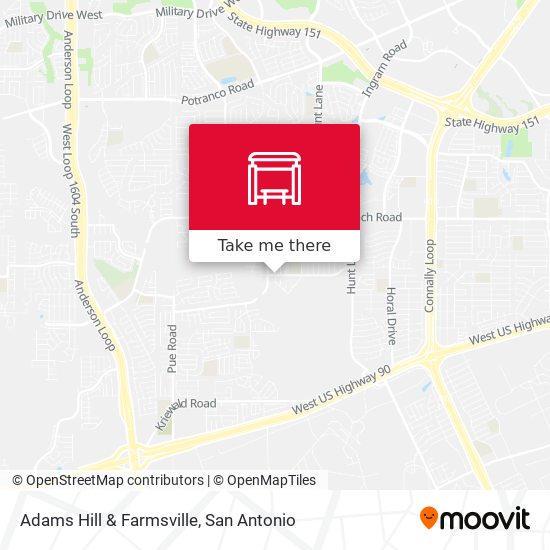 Mapa de Adams Hill & Farmsville