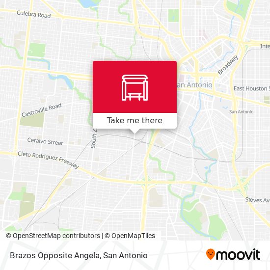 Brazos Opposite Angela map