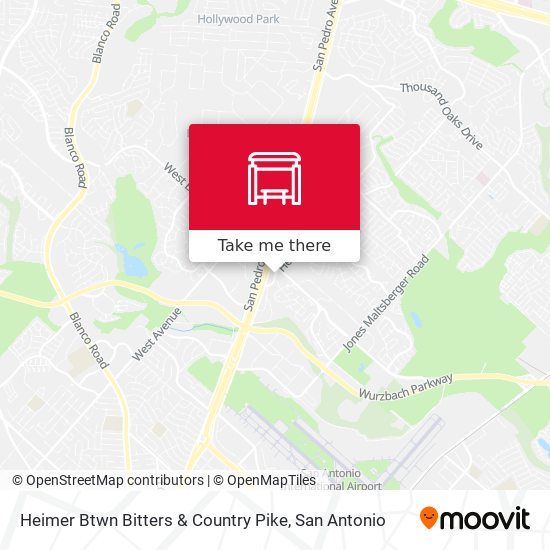Heimer Btwn Bitters & Country Pike map