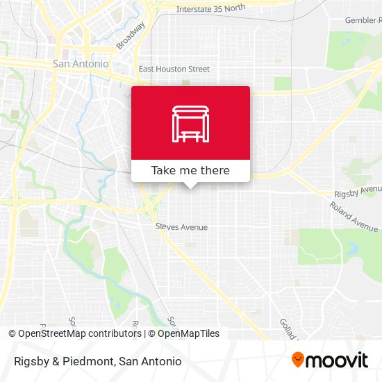 Rigsby & Piedmont map