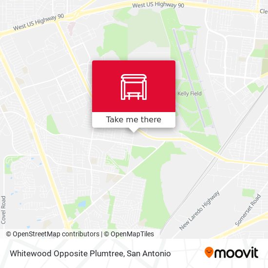 Mapa de Whitewood Opposite Plumtree