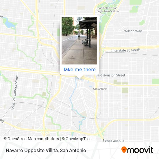 Navarro Opposite Villita map