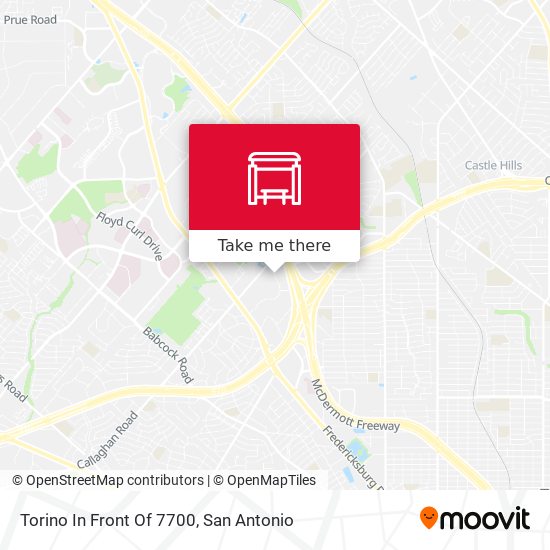 Torino In Front Of 7700 map