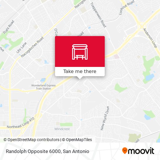 Mapa de Randolph Opposite 6000