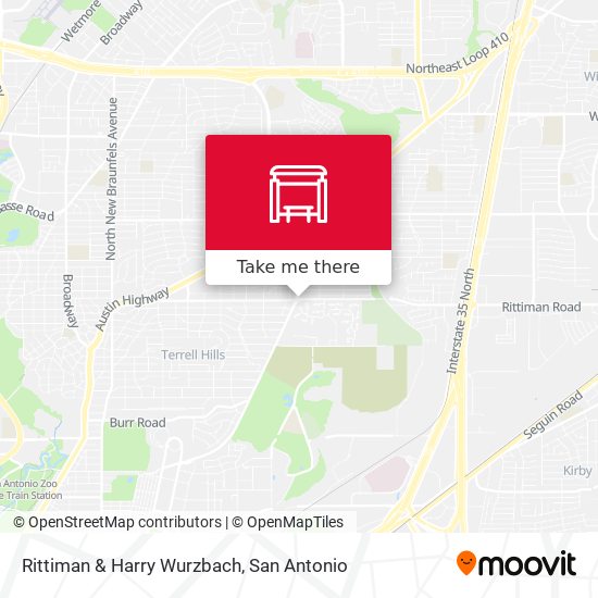 Mapa de Rittiman & Harry Wurzbach