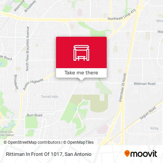 Rittiman In Front Of 1017 map
